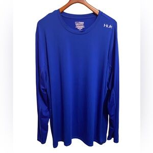 Huk Icon X Model Performance Long Sleeve UPF Sun Protection Mens Size XXXL